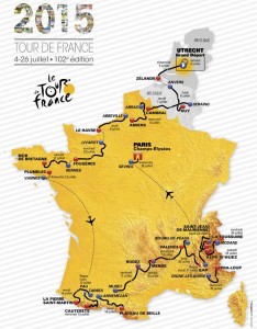 Tappe-Tour de France 2015